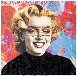 MARYLIN 10- FOGLIO: 91,5 X 91,5 | TECNICA: Serigrafia | TIRATURA: 99 | CODICE: GRI0011