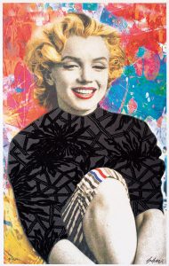 MARYLIN 11 - FOGLIO: 99 x 61 | TECNICA: Serigrafia polimaterica | TIRATURA: 50 | CODICE: GRI0013