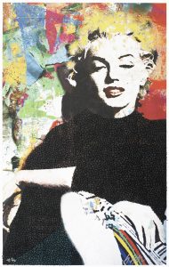 MARYLIN 12 - FOGLIO: 99 x 61 | TECNICA: Serigrafia polimaterica | TIRATURA: 50 | CODICE: GRI0014