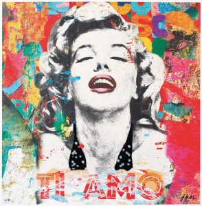 MARYLIN 14- FOGLIO: 91,5 X 91,5 | TECNICA: Serigrafia | TIRATURA: 99 | CODICE: GRI0012